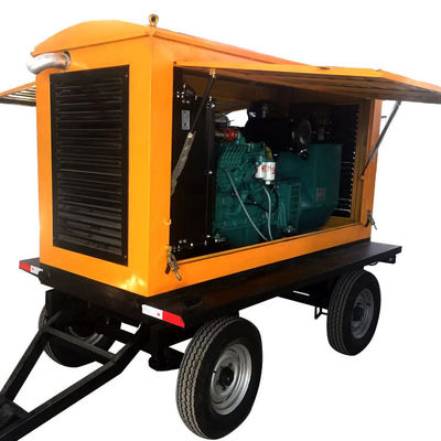 オートマティックスイッチ 120KW ドンフェン・カンミンシ ディーゼル発電機セット トレーラー 雨のシェルター