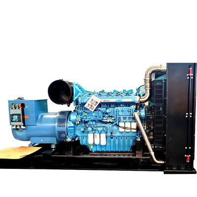 400V 1500RPM 550KW ウェイチャイディーゼル発電機セット 大規模な緊急用電源