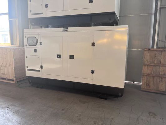 サイレントボックス 100kWディーゼル発電機の大きなバックアップ電源 パーキンズ 武蔵 スタンフォード