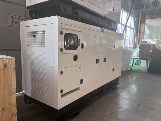 サイレントボックス パーキンスの60KWディーゼル発電機セット設計のための緊急備蓄電源