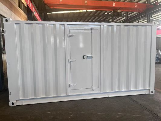 容器型 400kva Yuchai ディーゼル発電機セット 水冷却システムとポータブル