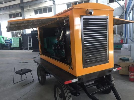 オートマティックスイッチ 120KW ドンフェン・カンミンシ ディーゼル発電機セット トレーラー 雨のシェルター