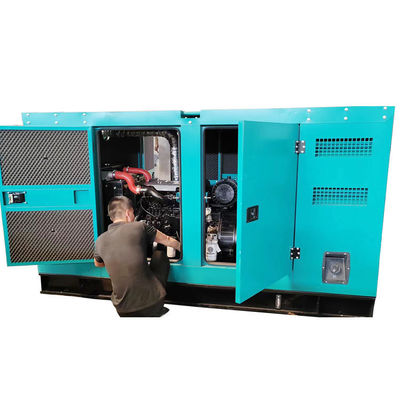 75KWポータブルサイレントスピーカー発電機セット 水冷却システムと空気フィルター