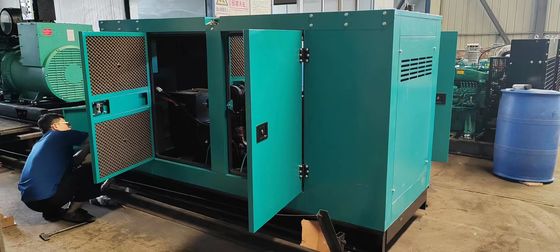 75KWポータブルサイレントスピーカー発電機セット 水冷却システムと空気フィルター