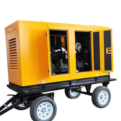 80kwのカンミンシ発電機セット ISO9001 低音圧室と空気フィルター