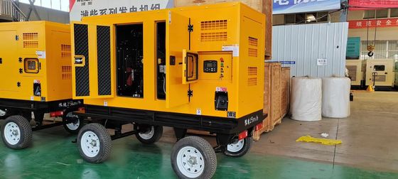 80kwのカンミンシ発電機セット ISO9001 低音圧室と空気フィルター