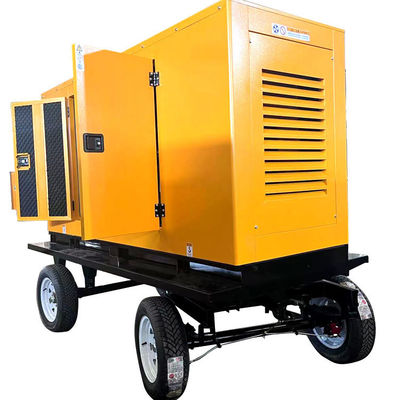 1500RPM ドンフェンカンミンシ 100KVA モバイルサイレント発電機セット マラソンオルタネター