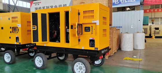 1500RPM ドンフェンカンミンシ 100KVA モバイルサイレント発電機セット マラソンオルタネター