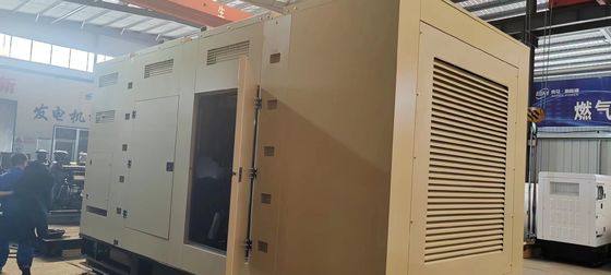 方向注入 1000KVA 広西 ユチャイ サイレントスピーカー 50/60HZ 周波数セット ディーゼル発電機