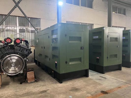 広西 ユチャイ 375KVA 静音スピーカー ディーゼル発電機セット 水冷却システム
