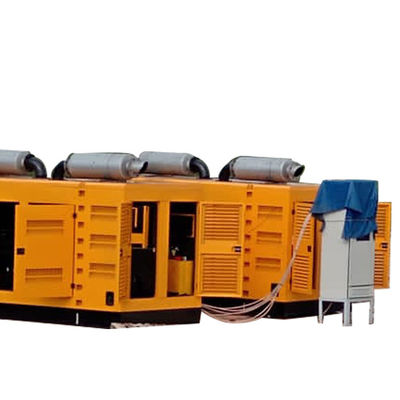 600KWのカンミンシ発電機セット 隔音音箱と方向注入エンジン