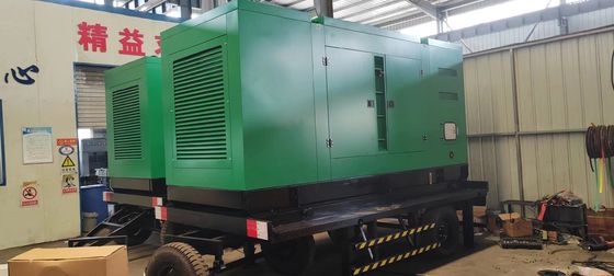 静かな400KWのウェイチャイ移動トレーラー ISO9001認証と水冷却システム