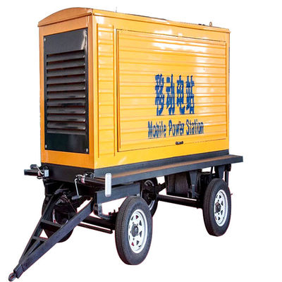 100KW ワイチャイ 携帯ディーゼル発電機 空気フィルターと防音箱セット