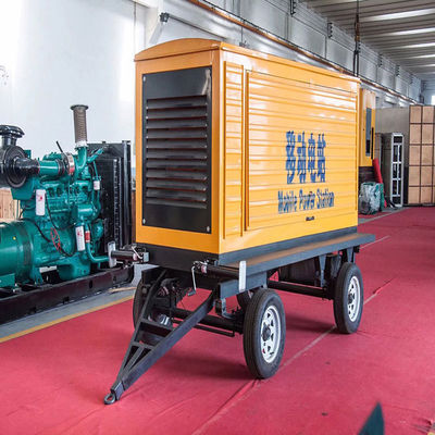 100KW ワイチャイ 携帯ディーゼル発電機 空気フィルターと防音箱セット