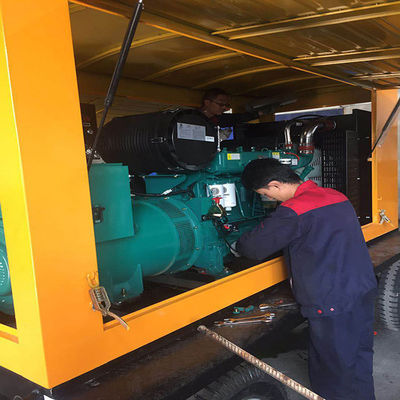 200KWのワイチャイディーゼル発電機セット トレーラー 純銅モーターと水冷却システム