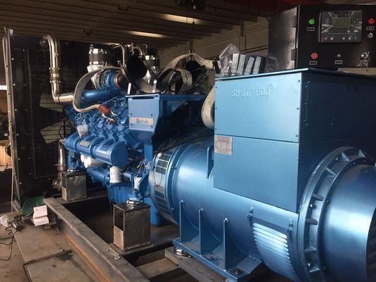 大型学校のバックアップ 緊急用電源 1000KW ウェイチャイ・ボドゥアン ディーゼル発電機セット