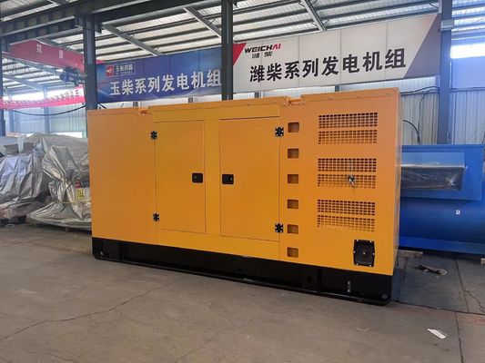 水冷却システム 300KW ユーチャイディーゼル発電機 静かな箱のバックアップパワーセット