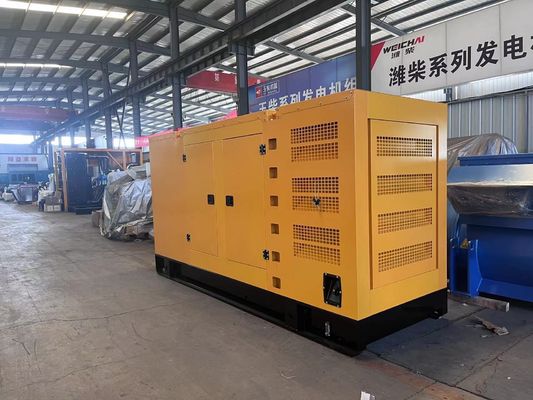 水冷却システム 300KW ユーチャイディーゼル発電機 静かな箱のバックアップパワーセット