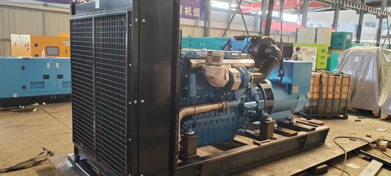 学校の緊急用電源のために 625KVA の威柴ディーゼル発電機セット